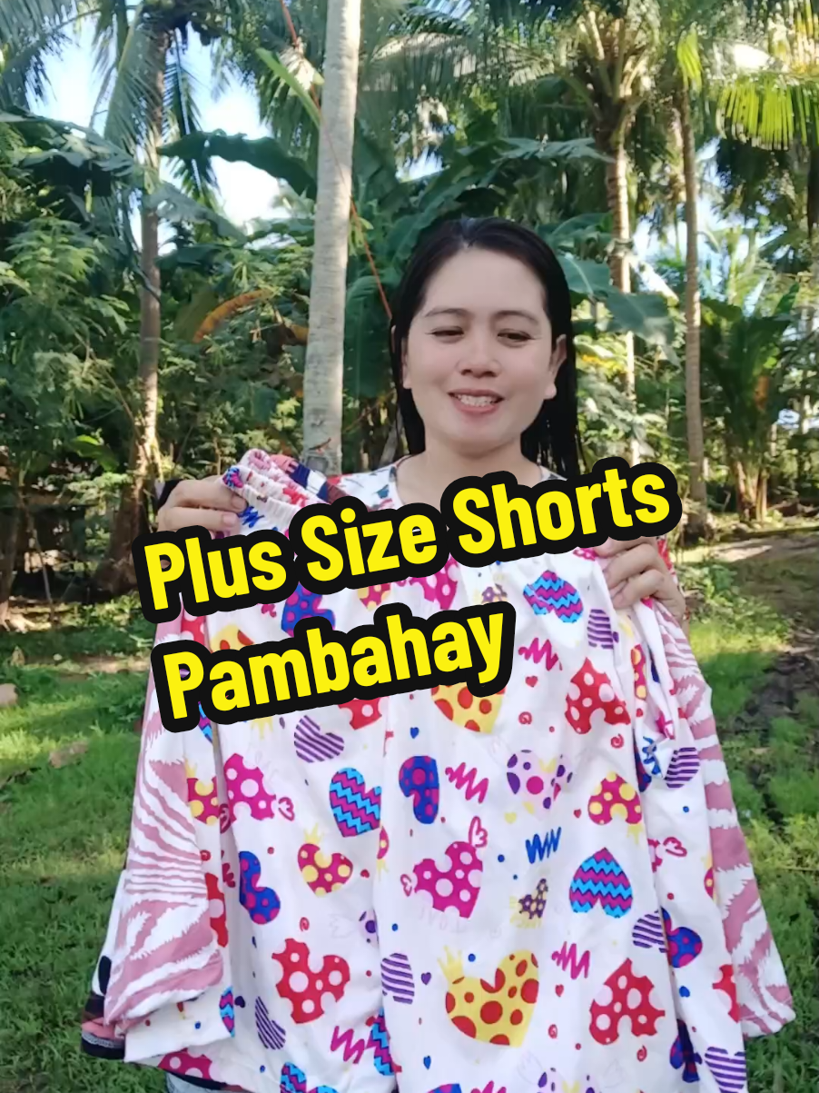 5pcs Plus Size Shorts Pambahay #Shorts #pambahayshorts #foryoupage #Affordable 