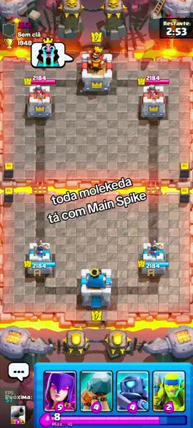 @main spike #viral #supercell #clashroyale #deck #viral 