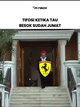 Di kalender Tifosi, Jumat adalah awal sukses #formula1 #f12025 #f1memes #ferrarif1 #singaporegp 