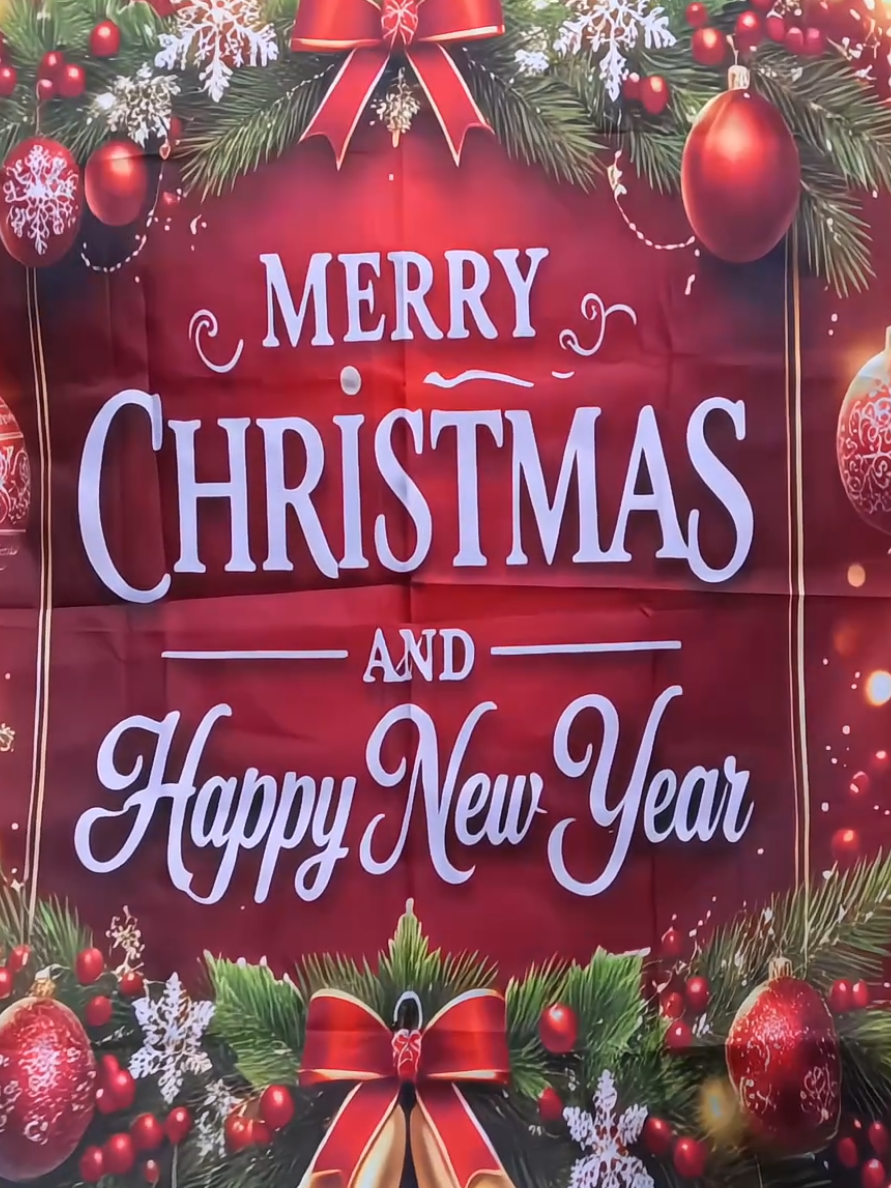 Mas mapapaganda kahit ang simpleng handaan ngayong pasko at bagong taon.  Gustong gusto ko talaga print nito 🎄🎆🎄 Ang ganda pang background family picture nyo sa pasko at bagong taon 💯🛒✨  #christmasbanner #newyearbanner #christmasandnewyearbanner #christmasdecor #paskongpinoy 