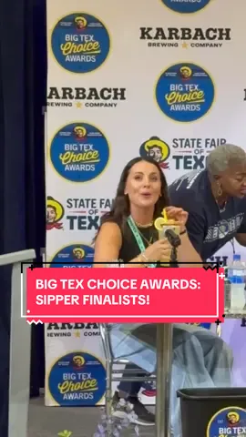 Sipper Finalists from the Big Tex Choice Awards at the Texas State Fair! I had so much fun judging all of these amazing sips. See you at the fair this weekend! #texasstatefair #bigtexchoiceawards #sips 