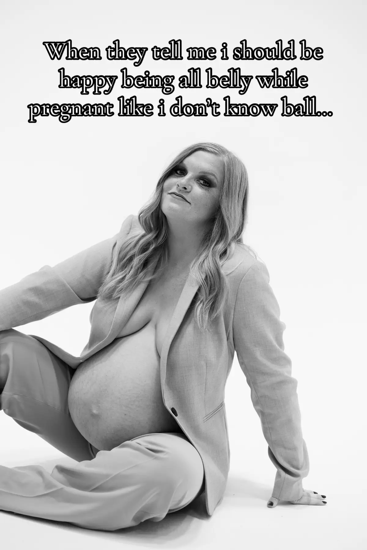 😅😅 she was large #pregnancy #quadruplets #pregnant #surrogate 