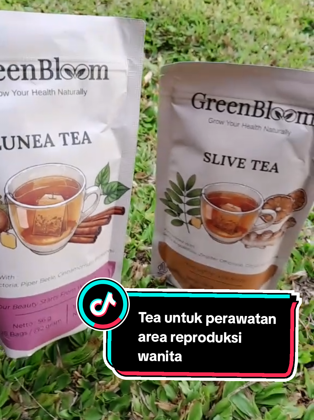 Biar tambah romantis🤭 jangan hanya muka di rawat, SIMANIS kalian juga harus di rawat ya 🥰😍 #greenbloom #tea #herbal #wanita 