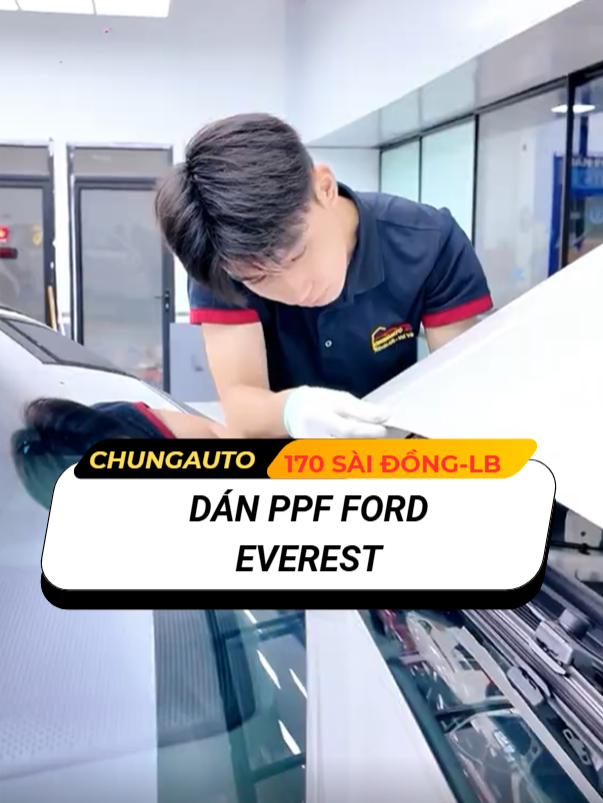 Công việc hôm nay của team chính là dán PPF cho Ford Everest 🛡️✨ 👉 Lớp film bảo vệ sơn xe khỏi xước dăm, trầy xước nhẹ & tác động môi trường. Kết quả: Bóng đẹp – Sang trọng – Như xe mới rời showroom 🚗🔥 📲 Liên hệ ngay ChungAuto để bảo vệ xế yêu của bạn!” #chungauto #doxeoto #chungautoteamppfca81 #DanPPF #FordEverest #BaoVeSonXe #XuHuong