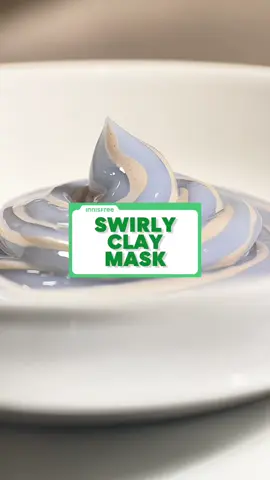 Volcanic Pore Swirl Mask! Perfect clay mask for dry skin~🤎🩵 #INNISFREE #INNISFREEIndonesia 