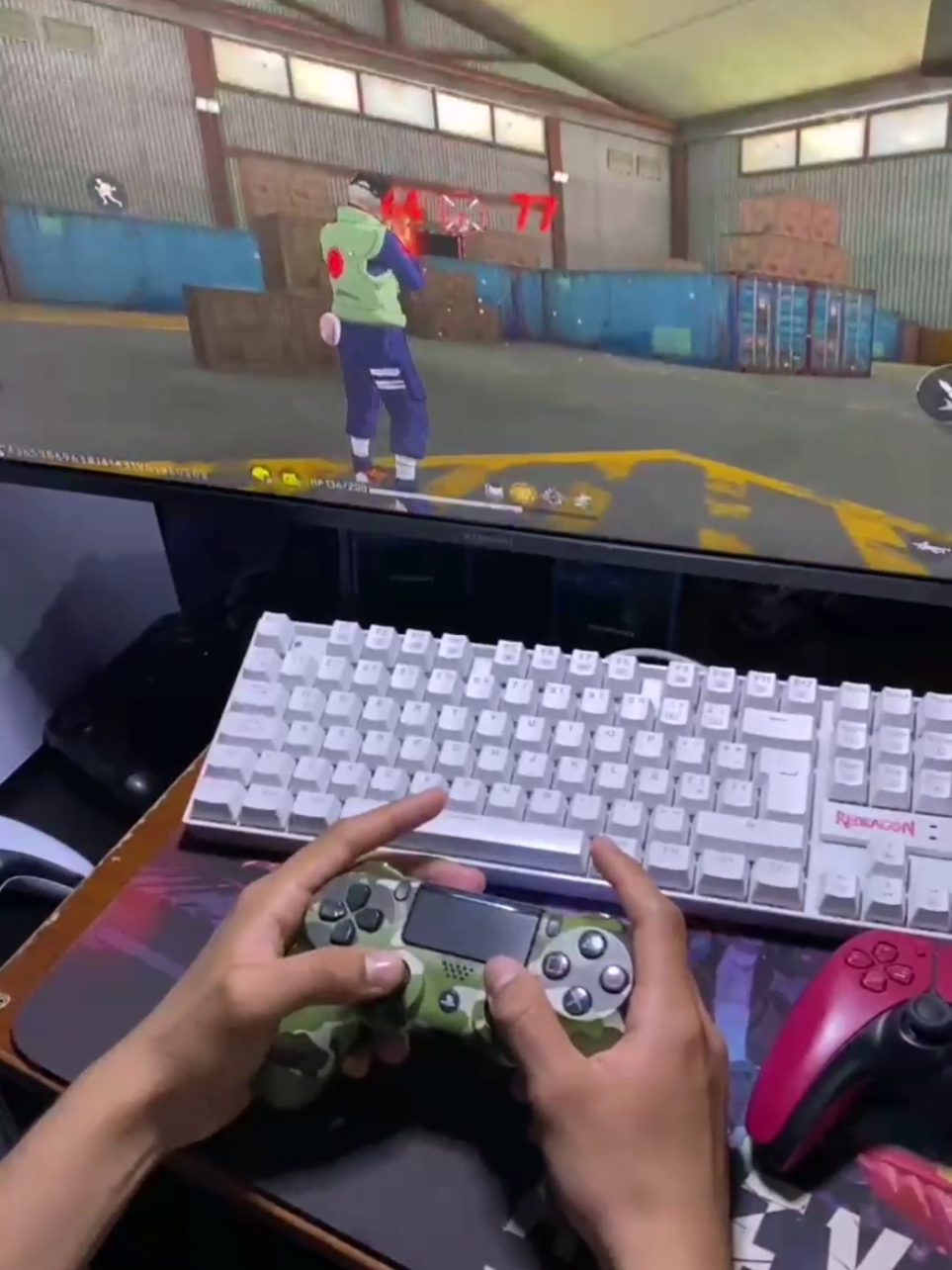 para los que no creen que juego#freefireconmando 