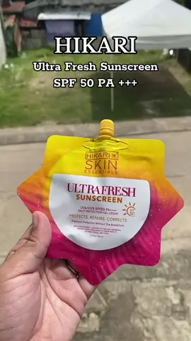 Hikari ultrafresh sunscreen #hikari #hikariultrafreshsuncreen #hikarisunscreen #sunscreen 