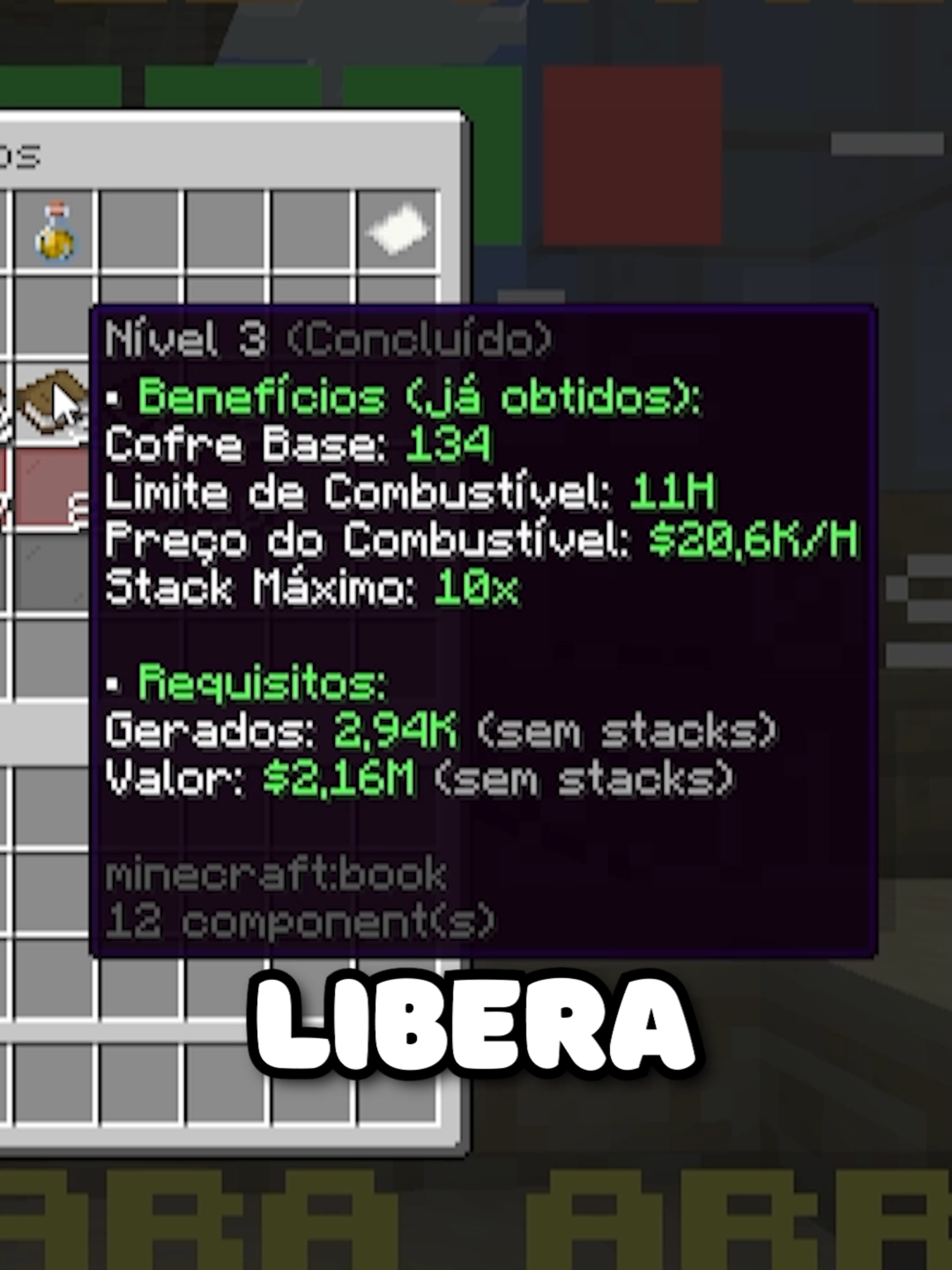 FARM de POÇÕES #Minecraft #pvp #rankup #fullpvp #fy #fyp #viral #servidor #server #farm #stardix #full