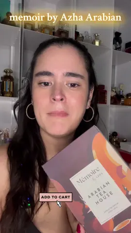 Memoire collection by Azha Arabian Tea House such a unique scent niche level #azhaperfumes #arabianteahouse #perfumecollection #stayshiny 