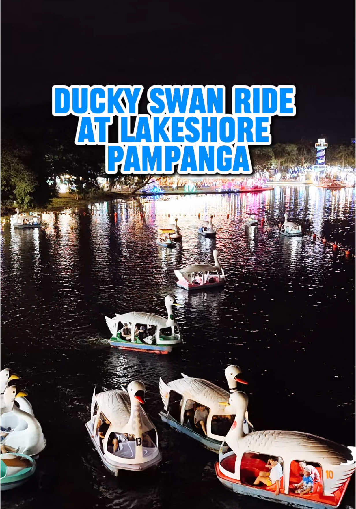 Ducky swan ride at Lakeshore Pampanga #ExploringPampanga #Pampanga 