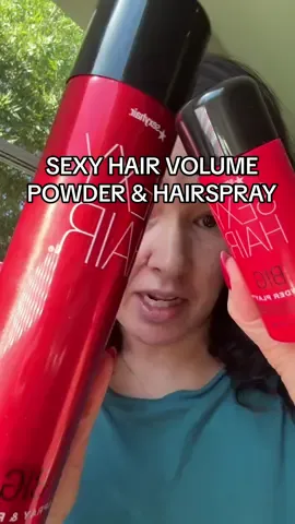 • SexyHair Big Spray & Play Volumizing Hairspray Up to 72 Hour Humidity Resistance | All Hair Types | Thermal Protection up to 450°F | Up to 56% more volume and lift |Tames Frizz / Flyaways SexyHair Big Powder Play Volumizing & Texturizing Powder • Root Lift - Whether your hair curly or straight, this styling powder boosts flat roots in seconds. • Delivers buildable volume that lasts all day without weighing hair down. Colorless, Transparent Finish - No white cast, powdery residue or chalky buildup. No visible residue or product build-up, perfect for mid-day refreshes and on-the-go volume touch-ups. #sexyhair #thinninghair #voluminoushair #fullhair #hairspray @SexyHair 
