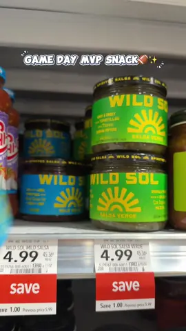 Snack like a champion 🏆  @Wild Sol Spirited Salsa is your game-day MVP — now at Publix! Who’s ready for football season? 🙌 🏈#WildSol #GameDayEats #PublixFinds #TailgateSnacks #Ad 