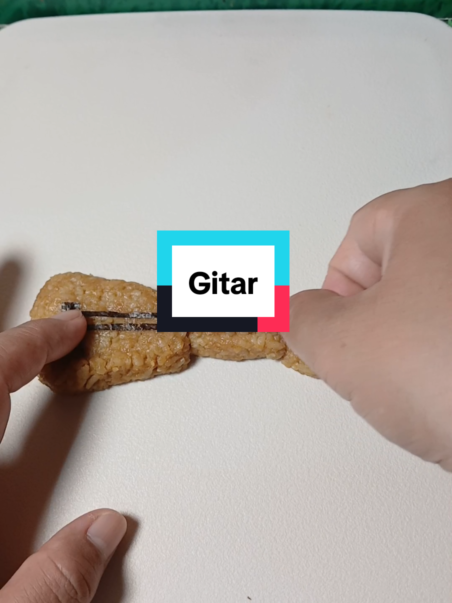 tutorial membuat gitar dari nasi #tutorial  #trending  #fyp 