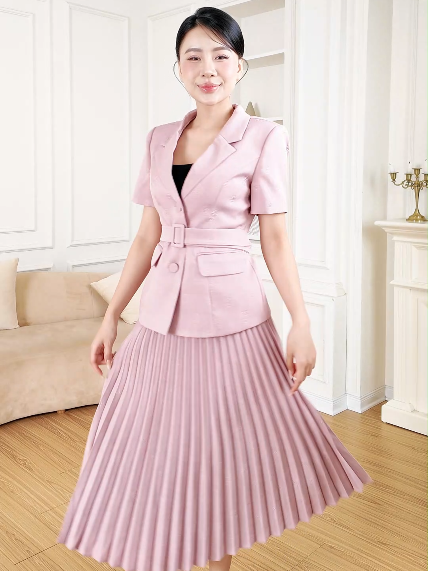 Set Vest Công Sở Nữ Thiết Kế – Áo Vest Meci & Chân Váy Kate Hàn Cao Cấp Charllot, Tôn Dáng Sang Trọng #Charllot #Congso #Thoitrang #thoitrangthietke #Myoutfit