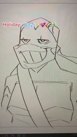 My little fruit ninja champion33 #rottmnt #rottmntfanart #art #animation #rottmntleo #rottmntraph #saverottmnt