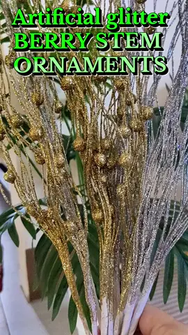 Subrang Ganda pang display ngayong Christmas 🥰👇#affordable #fyp #artificialglitter #ornaments #christmasdecor 
