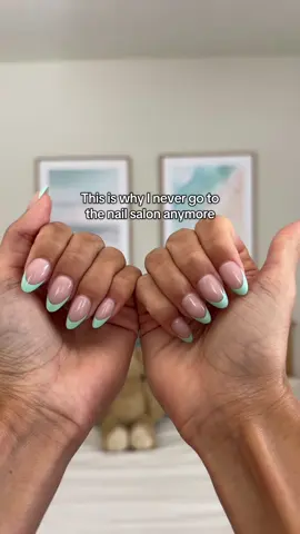 Never go to the nail salon anymore #glamnetic #fakenails #pressonnails 