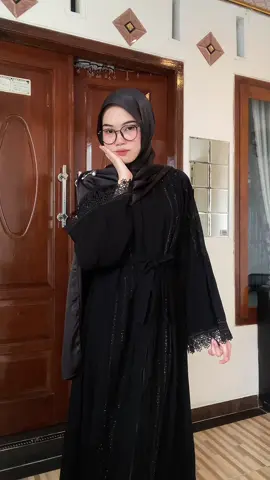 abayanya cakepp🫶🏻 #abaya #abayahitam 