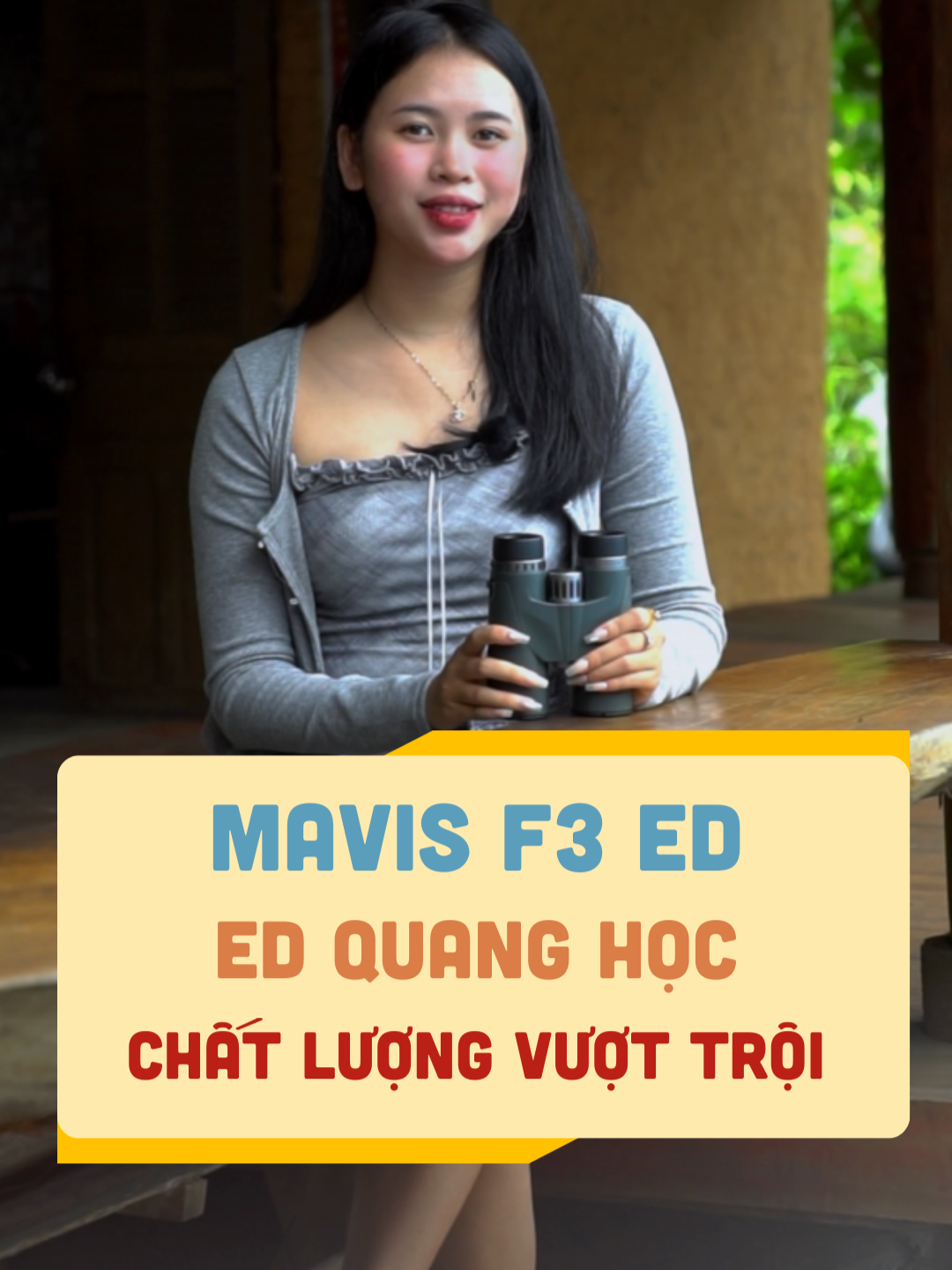 Ống Nhòm Mavis Dragon F3 ED – Chất Lượng Vượt Trội#vuongnhom #ongnhommavis #mavis #sanong #ongnhomsanong #ongnhom #ongnhomdulich