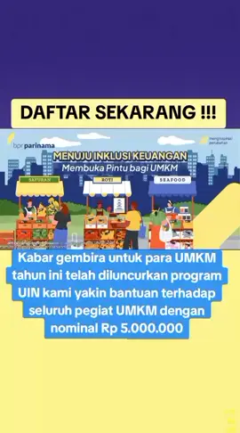 daftar sekarang!!! #promoseruweekend #motss? #gratis #fyppppppppppppppppppppppp #bantuan #bantuansosial #bantuanpemerintah #bantuanumkm #daftarsekarang #viral #gratis 