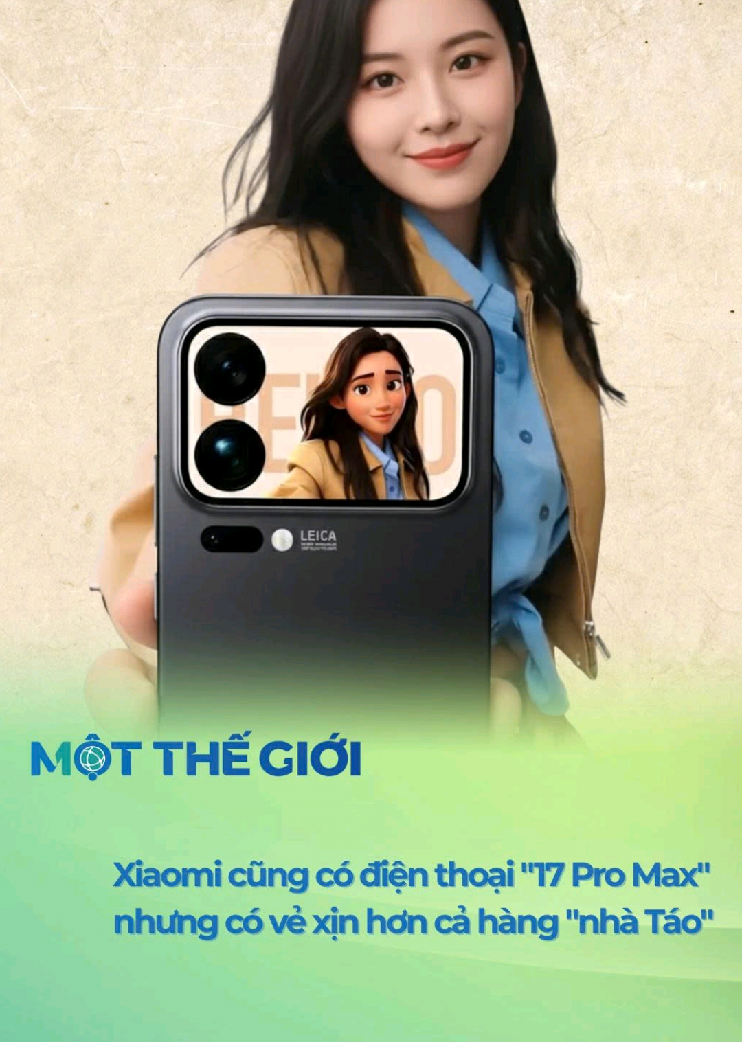 Cũng là 17 Pro max mà 17 Pro max này lạ lắm #1thegioi #iphone17 #promax #xiaomi17promax🔥 #review 