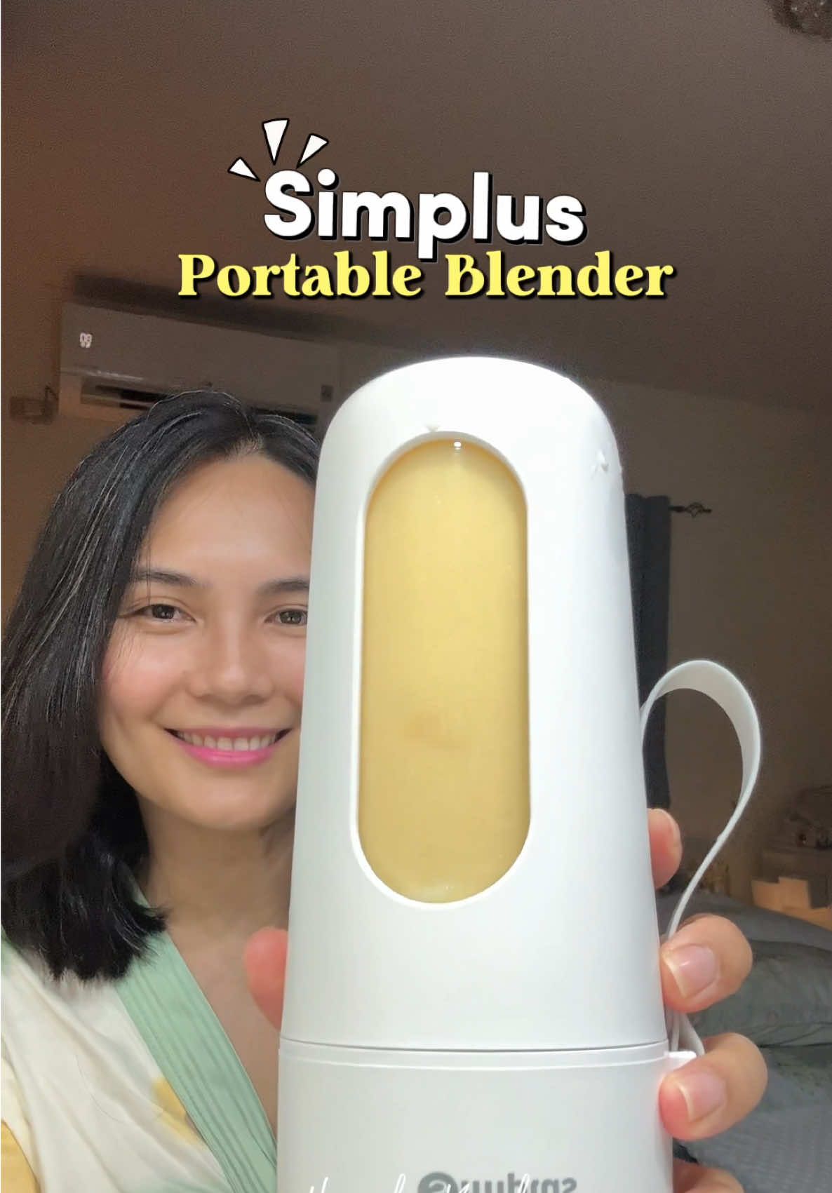 May Blender ka na, may tumbler ka pa! Simplus Portable Blender for the win!👍 @simplus_ph  #portableblender #simplus #simplusph #blender #MCNWinBegin 