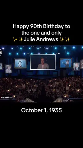 she’s so lovely !! #fyp #julieandrews #icon #fypシ゚viral #birthday 
