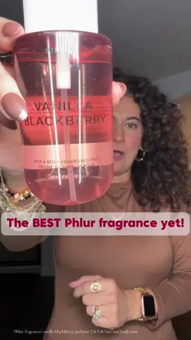 I didn’t know I could be *this* obsessed with a scent until I tried the PHLUR Vanilla Blackberry body mist. 🫐✨ It’s like vanilla got a glow-up with a juicy twist of blackberry, raspberry, and black currant. The combo is so dreamy—sweet, but not too sweet, with this cozy amber warmth that makes it feel like a hug in a bottle.  I’ve been using it as both a hair and body mist, and honestly, it’s giving main character energy. Perfume TikTok wasn’t lying about this one—it’s THAT good.  #PhlurFragrance #VanillaBlackberry #PerfumeTikTok #HairAndBodyMist @Phlur Fragrances 