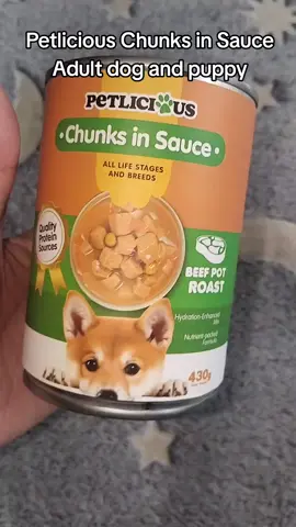 Petlicious Chunks in Sauce Adult dog #dogfood #puppytiktok #highlyrecommended #affordable #fyp 