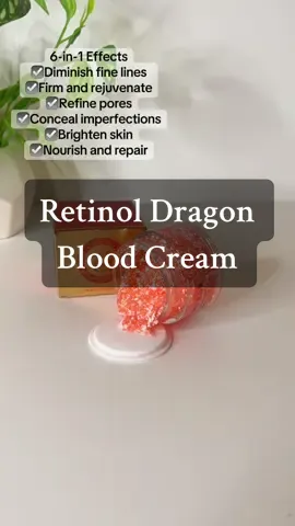 Retinol Dragon Blood Cream Whitening Moisturizing Anti Aging Cream Melasma Acne Freckles Remover ☑️Hydrating ☑️Imperfection coverage ☑️Lines reduction #whiteningcream #melasma #hydrating #retinol #fyp