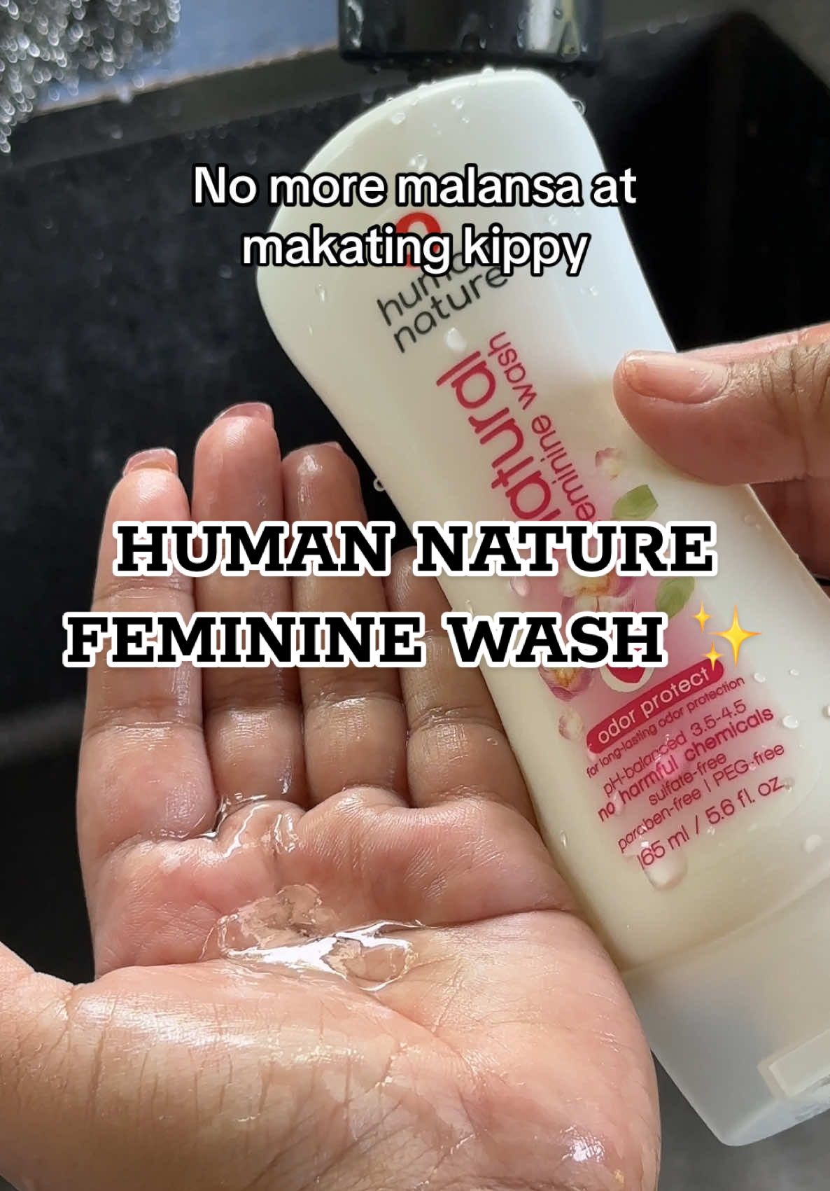 maantot pa rin ba yang down there mo? try mo tong human nature femwash 🥰 #humannature #humannaturefemininewash #femininewash #femwash 