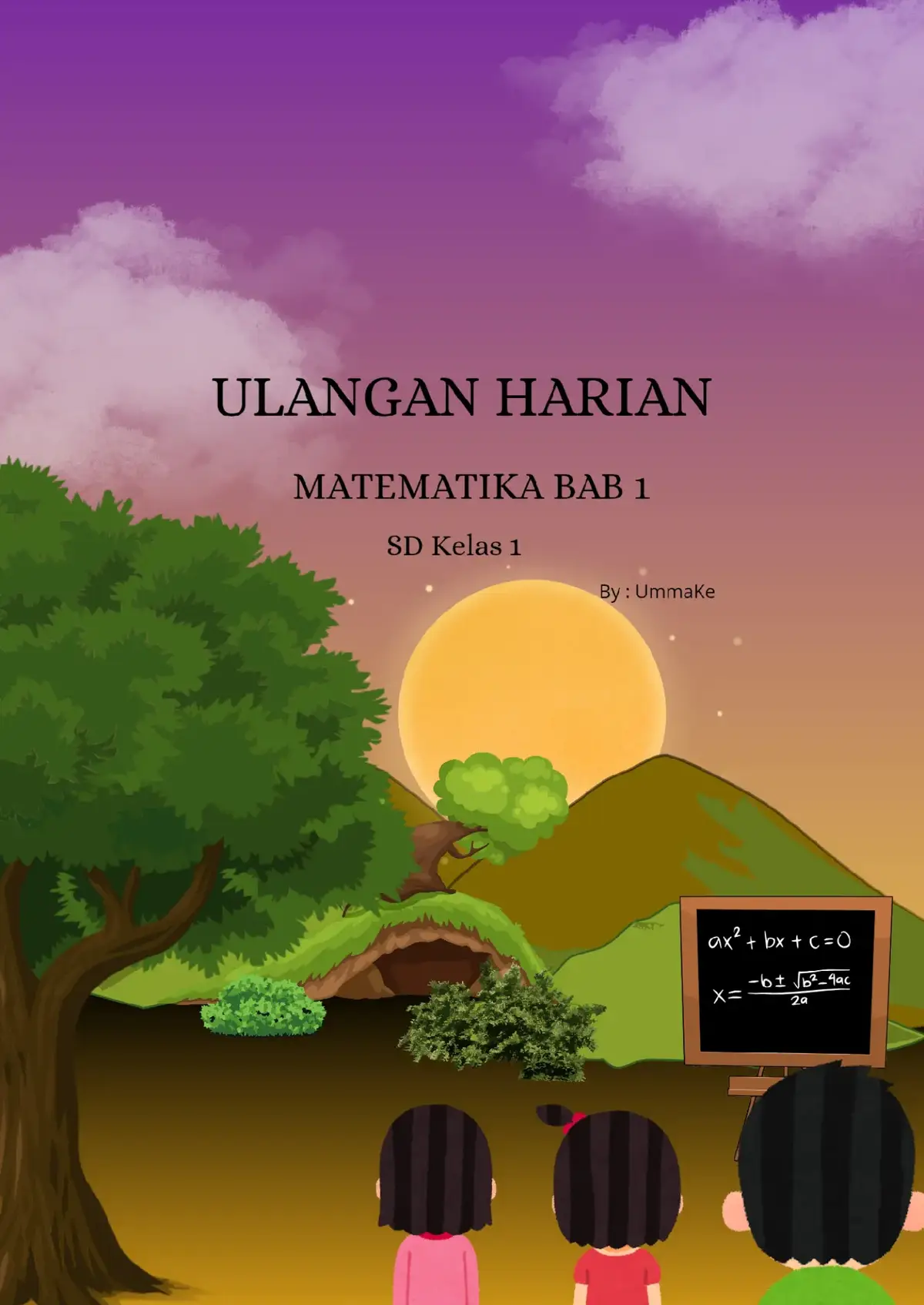Latihan soal Ulangan Harian Matematika Bab 1 untuk SD kelas 1 #kurikulummerdeka #merdekabelajar #latihansoal #ulangan  #soalsd 