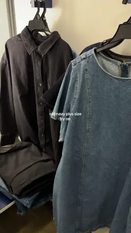 I sound so negative but trust me I love old navy and am just trying to be honest about how things fit me as a plus size gal with an apple body type! I was glad my store had plus size jeans & I was able to try them on in store without having to order online 🫣 #plussizefashion #plussizetryon #plussizetryonhaul #oldnavyfinds #apronbelly 