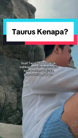 Kalau Taurus keliatan gak punya beban dan selalu ketawa-ketawa, tandanya lagi ada hal yang ditutupi #taurus #zodiac 