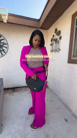 The Marissa Saddle Crossbody bag is going viral on booktok right now! @modern and chic #crossbodybag #pursetok #handbags  #tiktokshopfalldealsforyou #tiktokshopblackfriday  