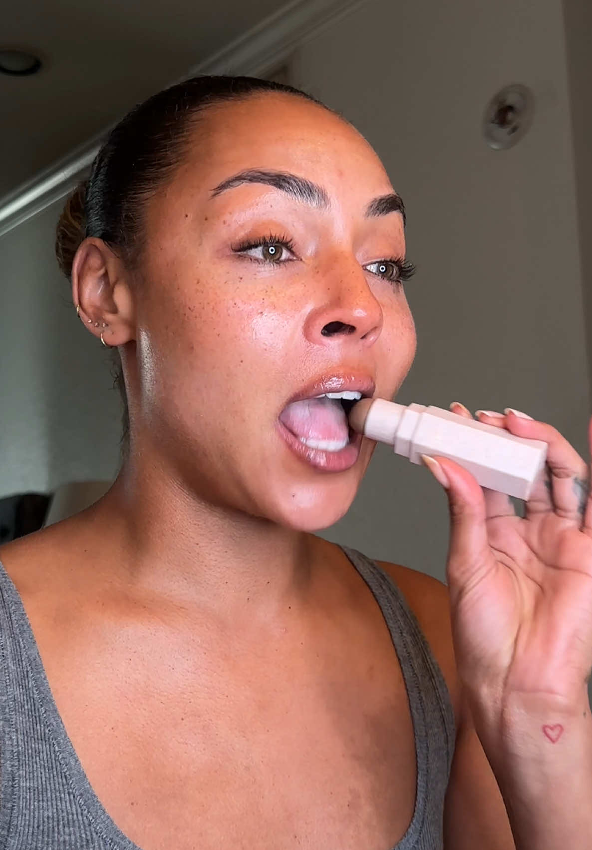 @Fenty Beauty is so YUMMY 😋  #grwm #fentybeauty #tiktokshop #tiktokshopfinds #makeup 