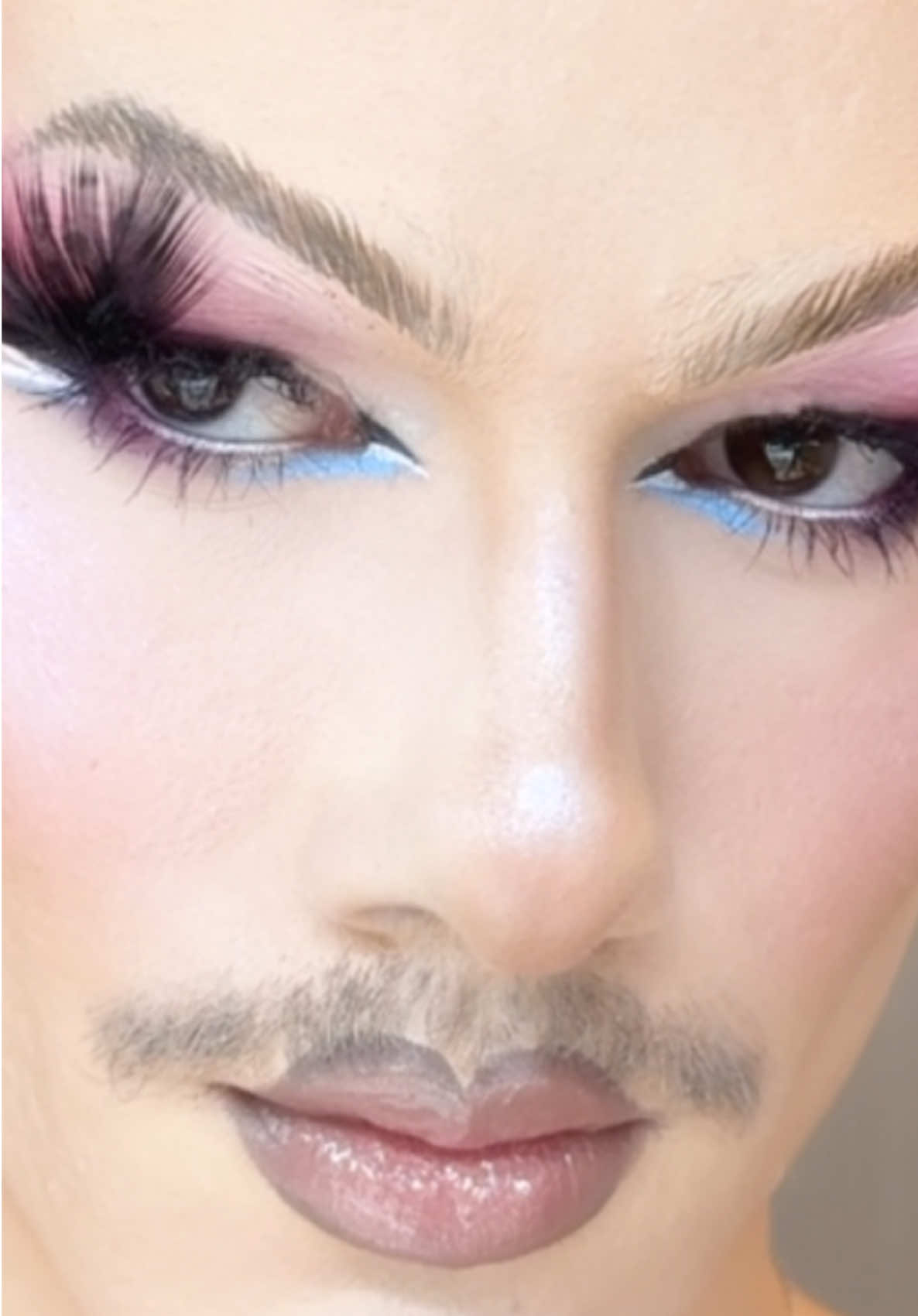 Hello Drag! It’s been a minute 😬🦥 #drag #makeup #dragmakeup 