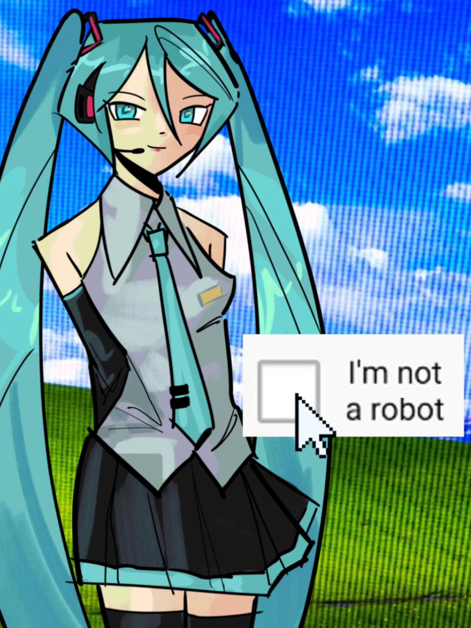 перезалив !! надо было цвет подогнать немного😞😞 #hatsunemiku #vocaloid #pjsk #art #pjsk 