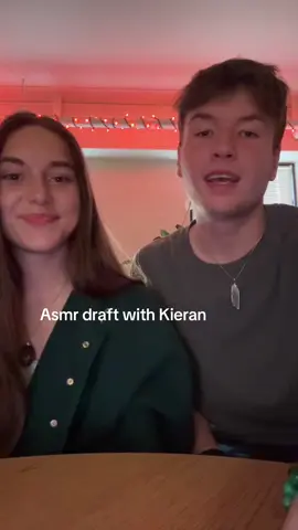 I miss doing asmr with  @kieran.pike so much❤️ if anyone has any group asmr or other asmr ideas please comment down below! I want to start posting regularly again! It’s been way too long :)