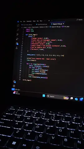 Separuh Aku #programming #coding #codinglife #codinglagu #codingliriklagu #sisteminformatika #informatika #IT #ilmuteknologi #teknologiinformasidankomunikasi #songlyrics #python #pythoncode #fyp #fypシ゚ #fyppppppppppppppppppppppp #fypage #foryour #foryourepage 