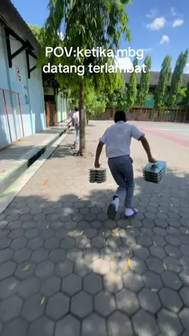 ketika teman sudah lapar⌛️#mbg#smajepon#kelaparan 