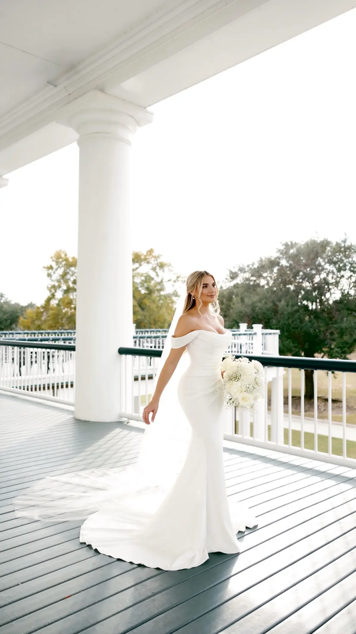 my dress vs the day i said yes 🥹 #weddingdress #bridaltiktok @I Do Bridal 