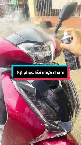 Xịt phục hồi nhựa nhám #xitphuchoinhuanham #phuchoinhuanham #xedep #hoabh #xuhuong 