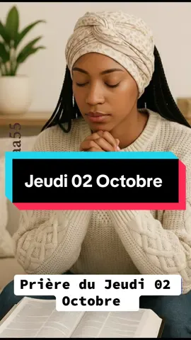 Que ta journée de jeudi soit bénie 💫 #prieredujour #reconnaissance #2octobre #protection #jesusestseigneur 