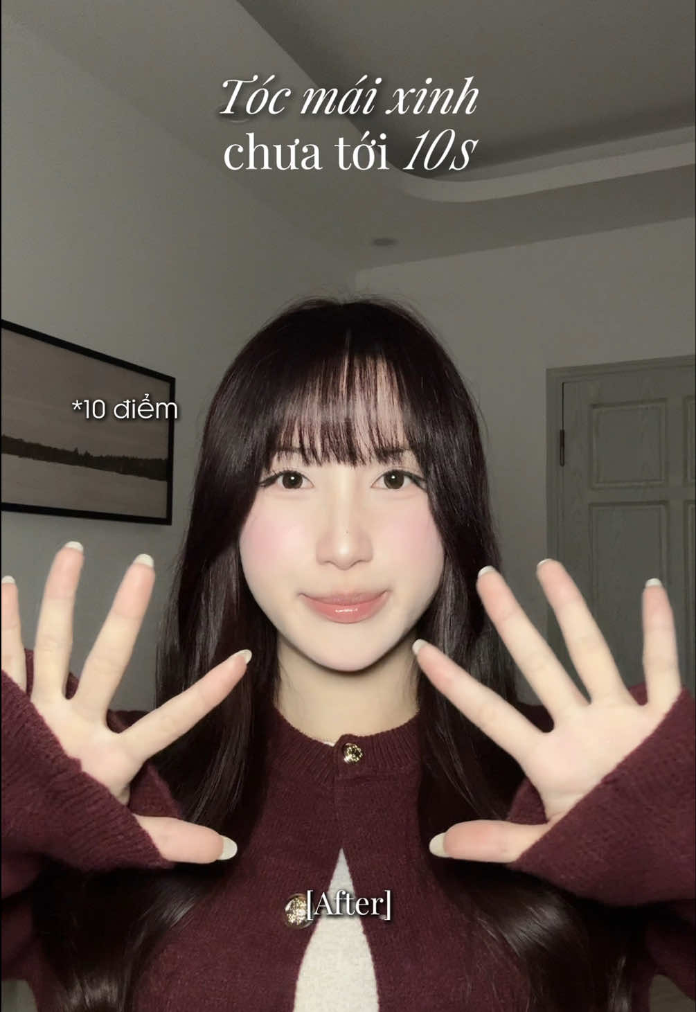 Tóc mái xinh chưa tới 10s #Capelli