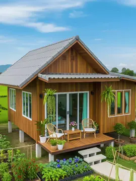 บ้านริมนา🏡💐⚘️❤️😆#เทรนด์วันนี้ 