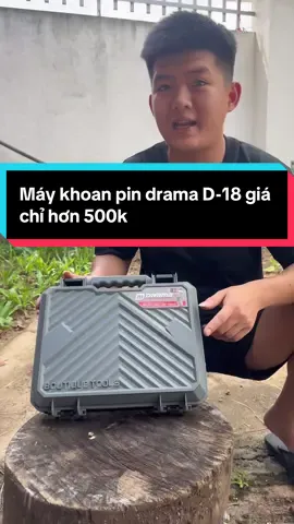 Máy khoan pin Drama D-18 lực siết 55nm giá chỉ hơn 500k  #maykhoanpin #maykhoandrama #maykhoancamtay #maykhoan3chucnang #dienmaytuanhuy 