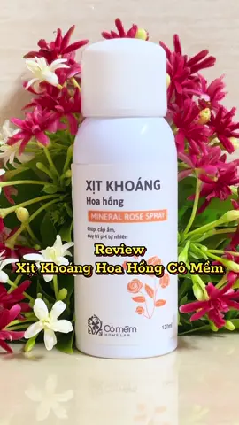 🛒Xịt khoáng Hoa Hồng cấp ẩm, kiềm dầu, ngừa lão hoá da✅ #skincare #xitkhoang #capam #kiemdau #comem 