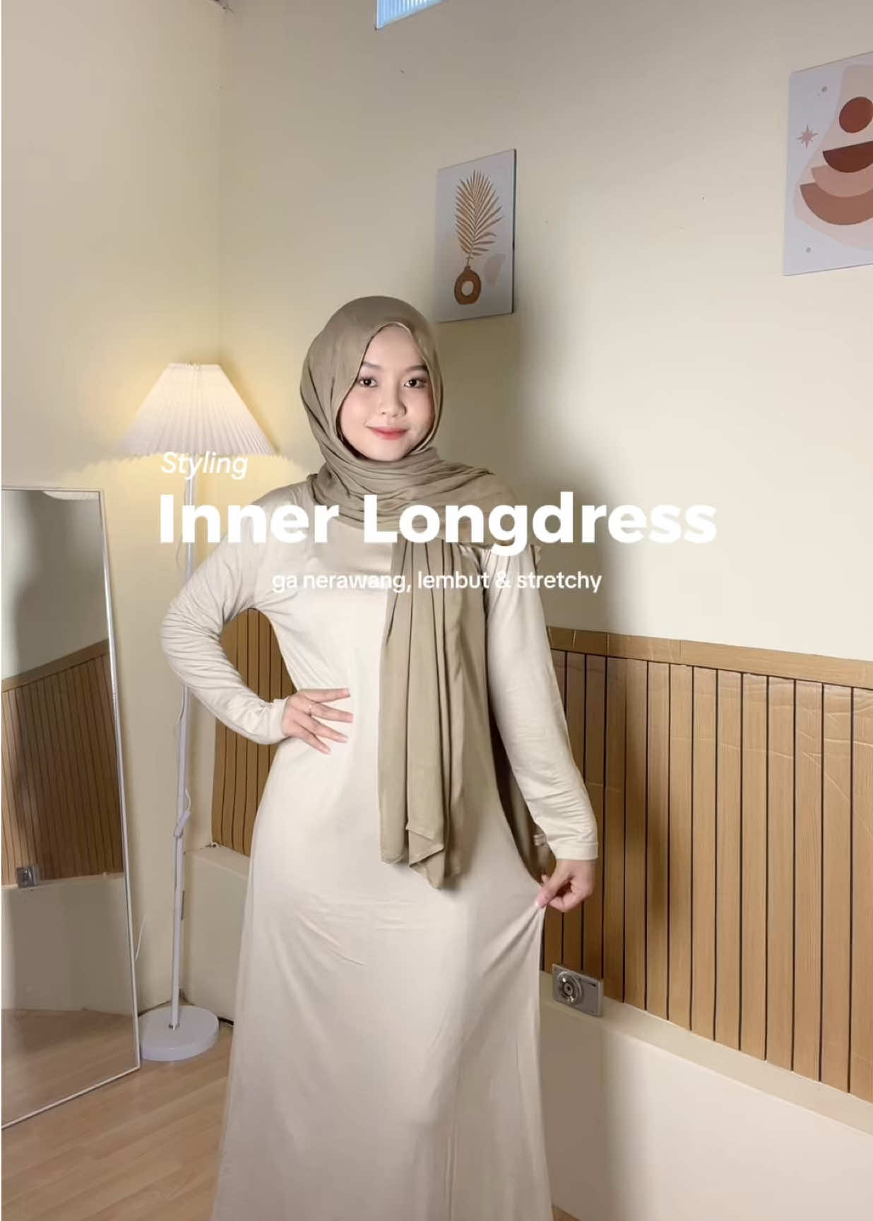 inner nya super nyaman banget dari @INNERLY 🤍🤎 #spillanfira #innerdress 