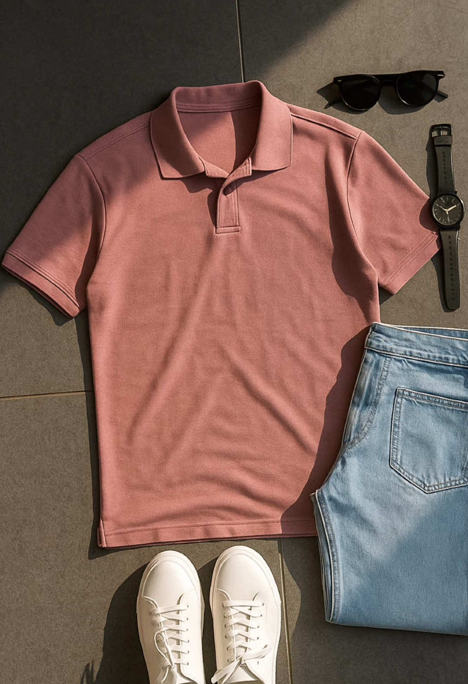 Kaos Polo Park hadir dengan desain polo elegan namun tetap santai, cocok untuk berbagai kegiatan formal maupun casual. Terbuat dari bahan cotton CVC berkualitas tinggi, memberikan kenyamanan optimal, tekstur halus, cepat kering, dan mudah dirawat. Pilihan tepat untuk kenyamanan sehari-hari dengan tampilan selalu rapi. #PoloPark #KaosPolo #PoloPria #KaosPria #PoloShirt     